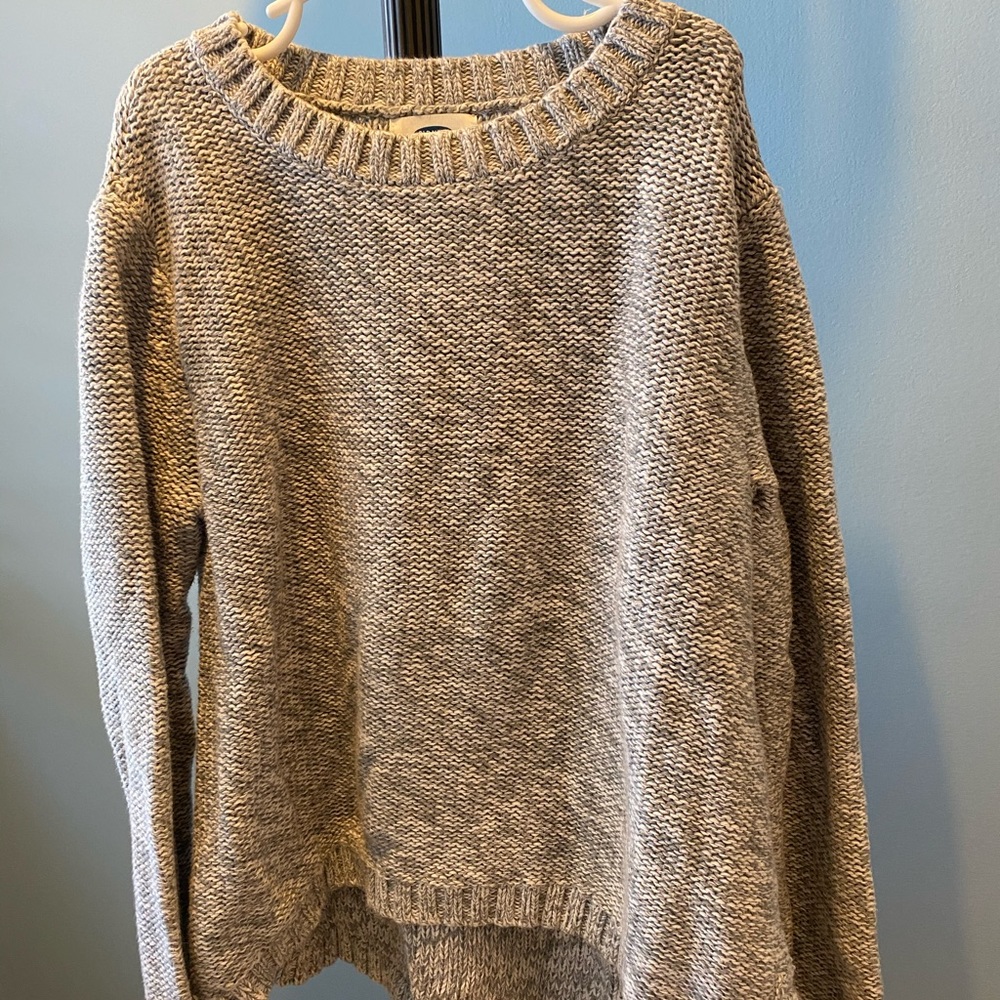 Gray sweater